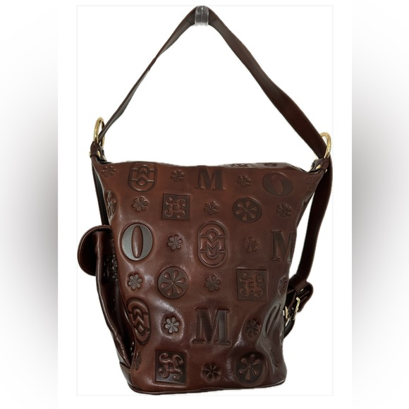 NWOT 💖 Marino Orlandi Leather Backpack - Picture 11 of 11